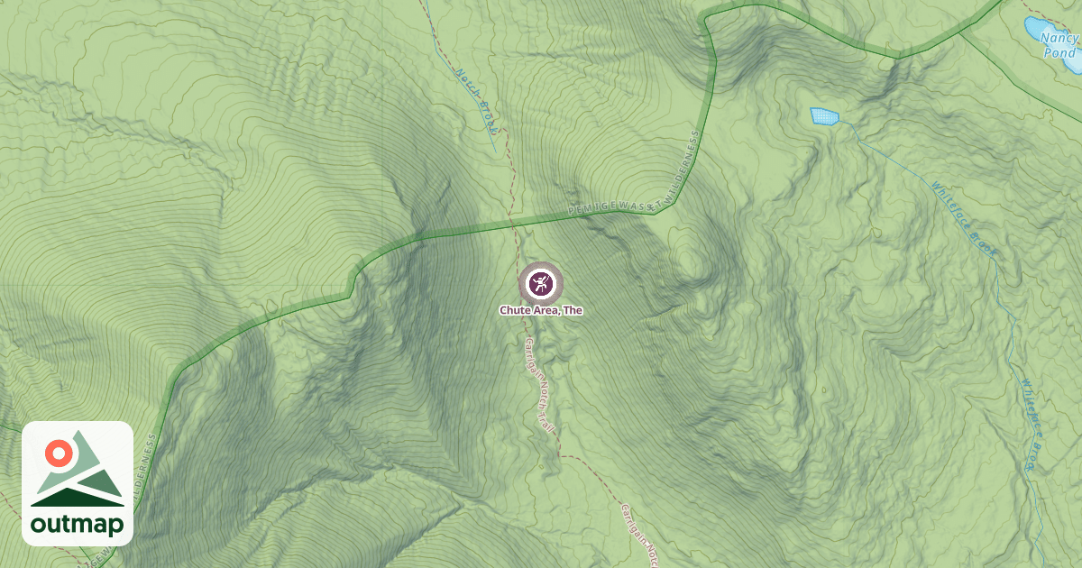 Map of Chute Area, The