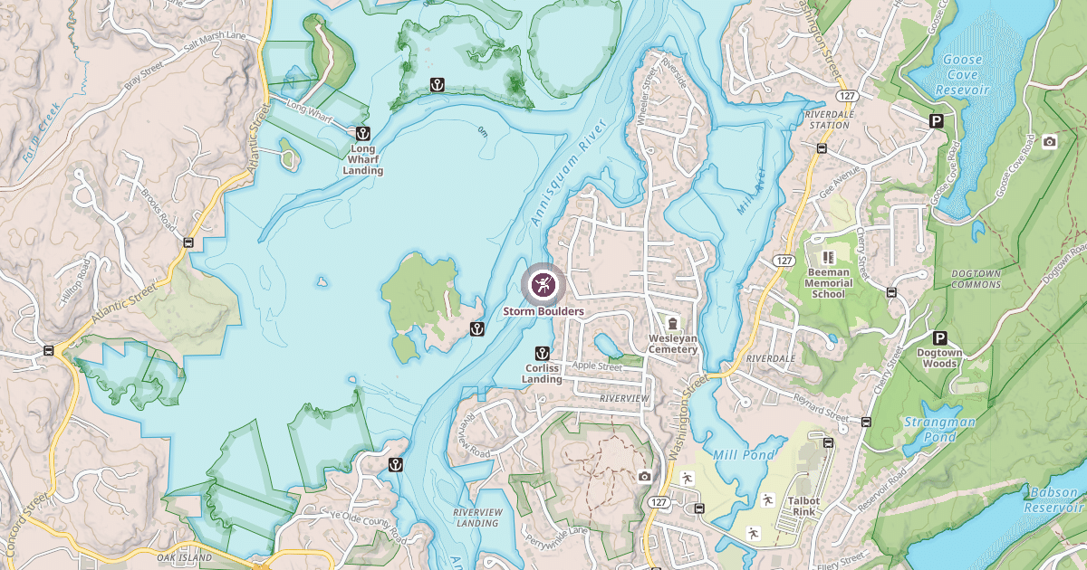 Map preview of Storm Boulders