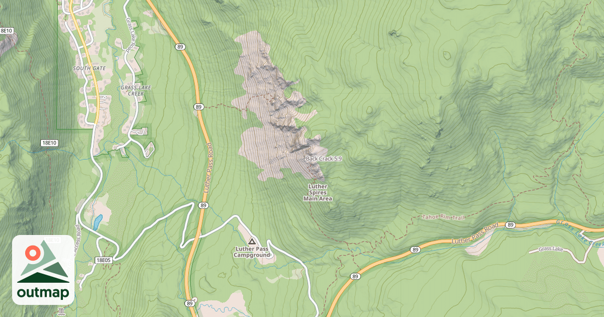 Map of Back Crack