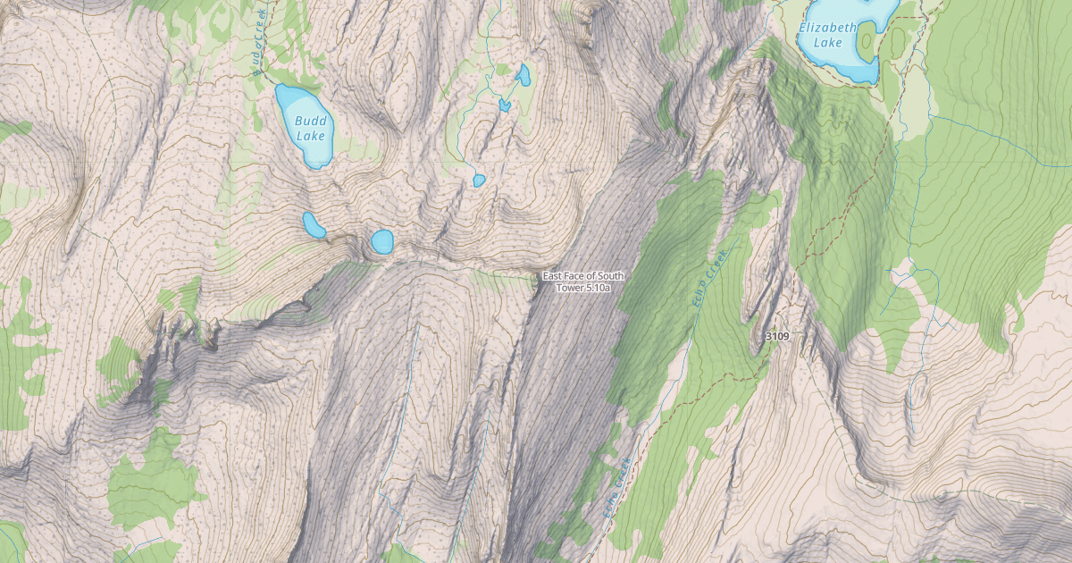 Map preview of East Face of South Tower
