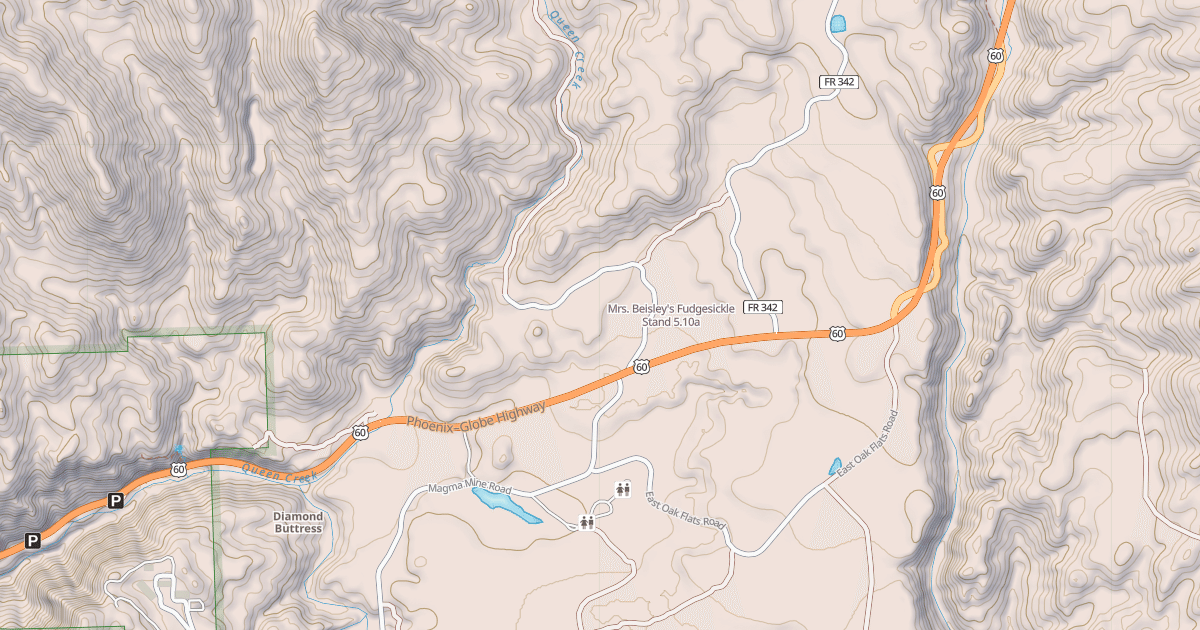 Map preview of Mrs. Beisley's Fudgesickle Stand