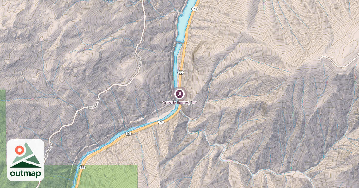 Map of Outside Routes, The