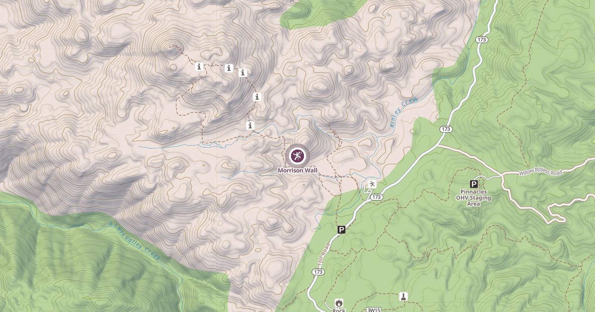 Map preview of Morrison Wall