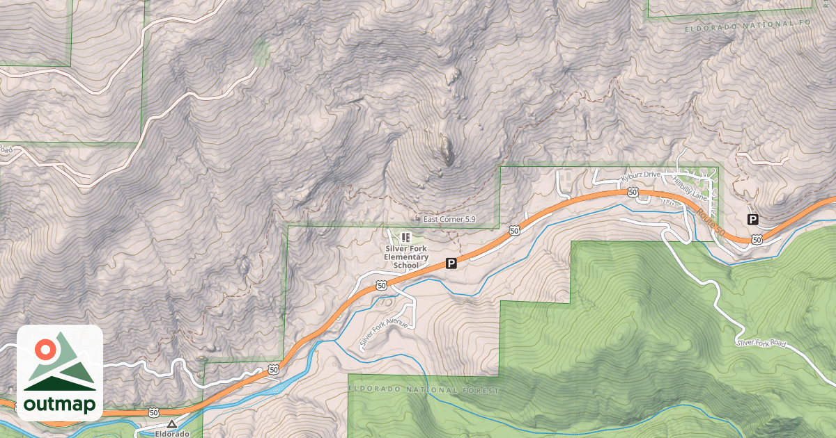 Map of East Corner