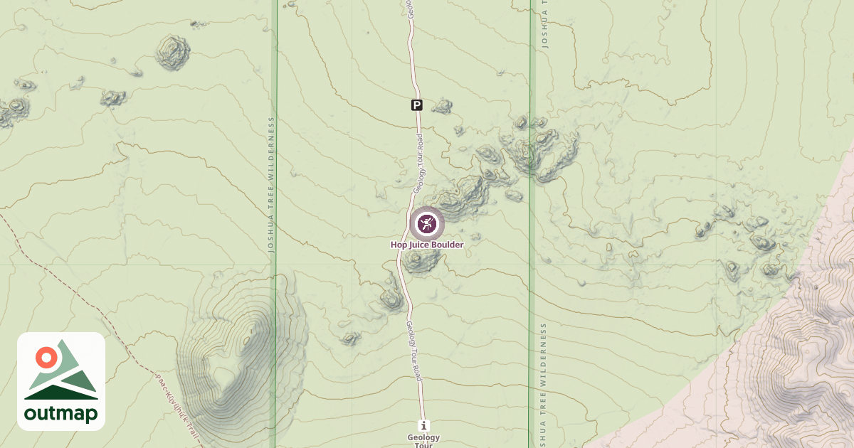 Map of Hop Juice Boulder