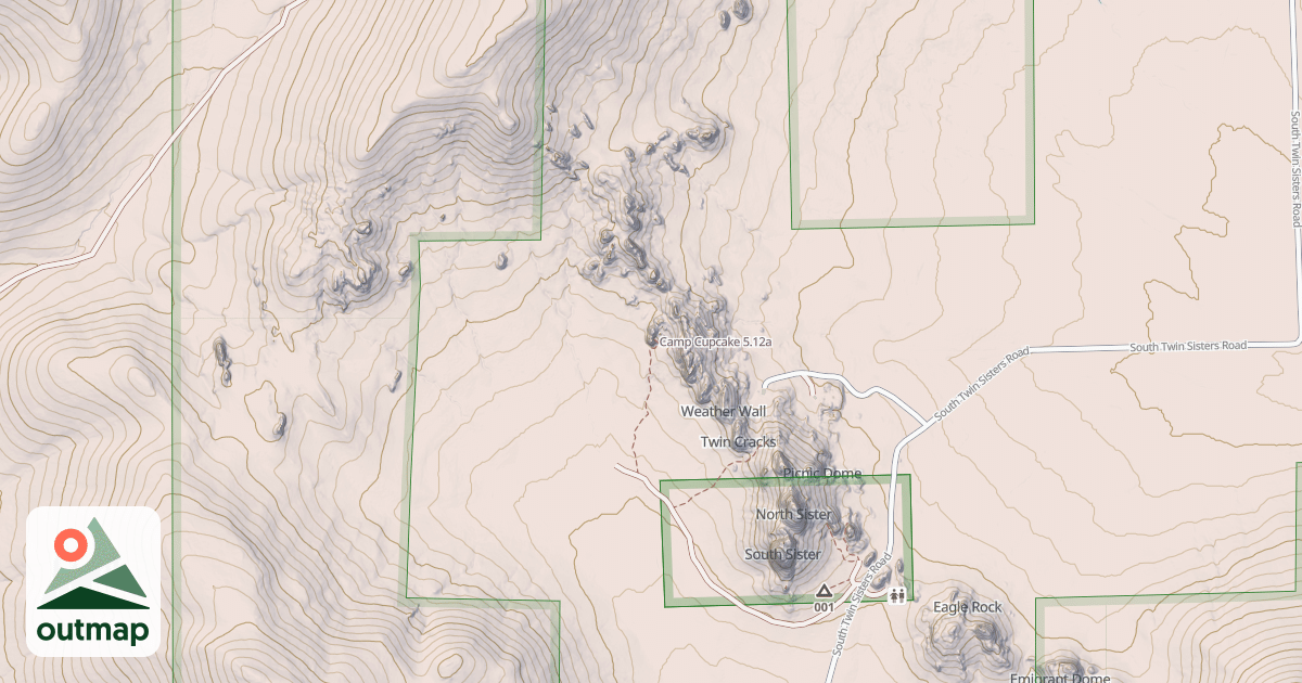 Map of Camp Cupcake
