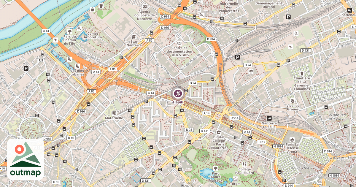 Map of Hapik
