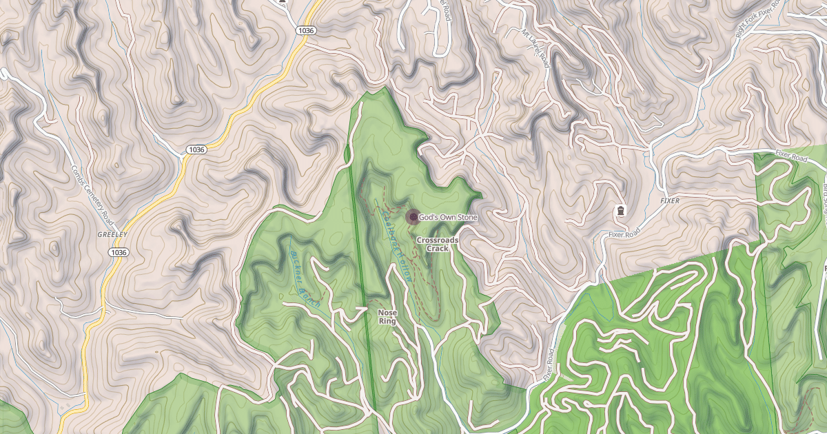 Map preview of God's Own Stone