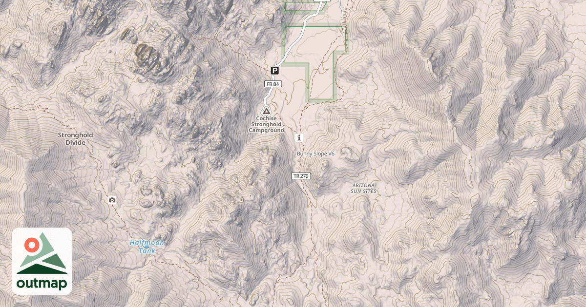 Map of Bunny Slope