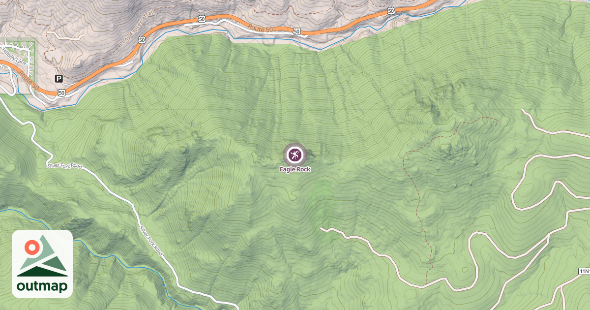 Map of Eagle Rock