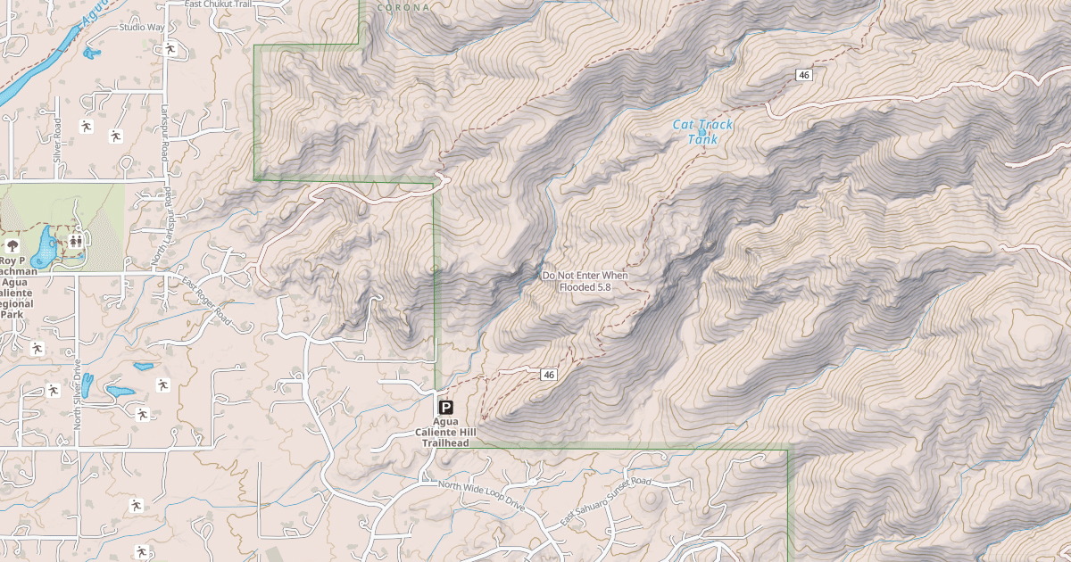 Map preview of Do Not Enter When Flooded