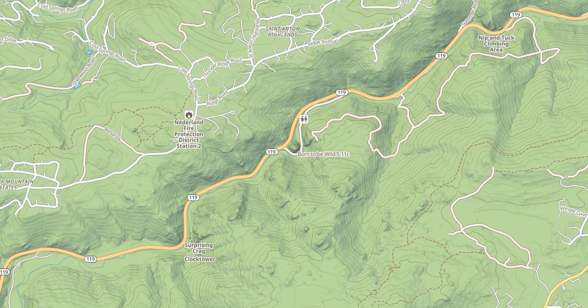 Map preview of Born to be Wild