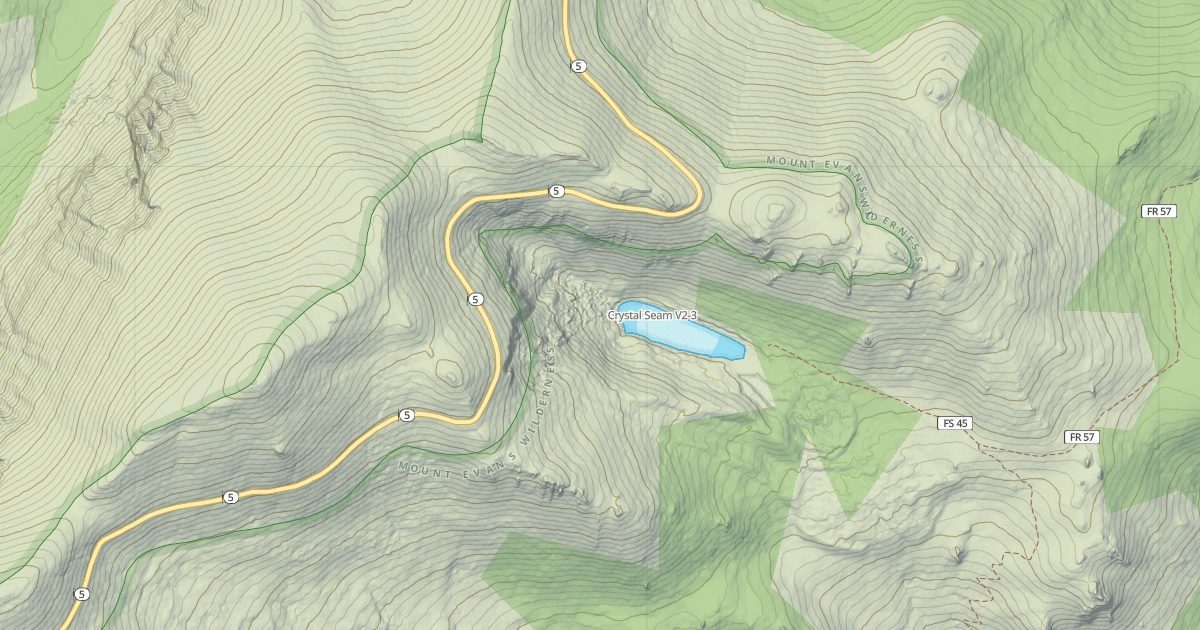Map preview of Crystal Seam