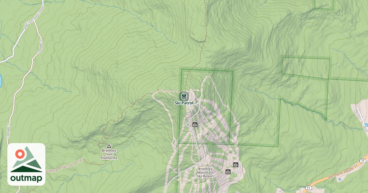 Map of Ski Patrol