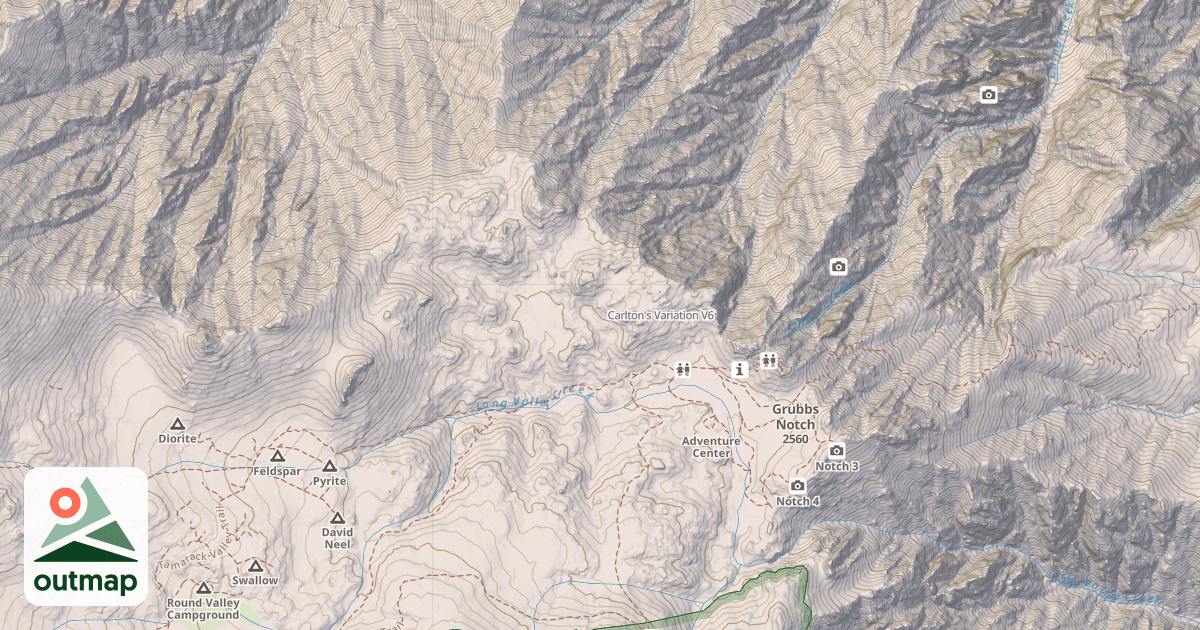Map of Carlton's Variation