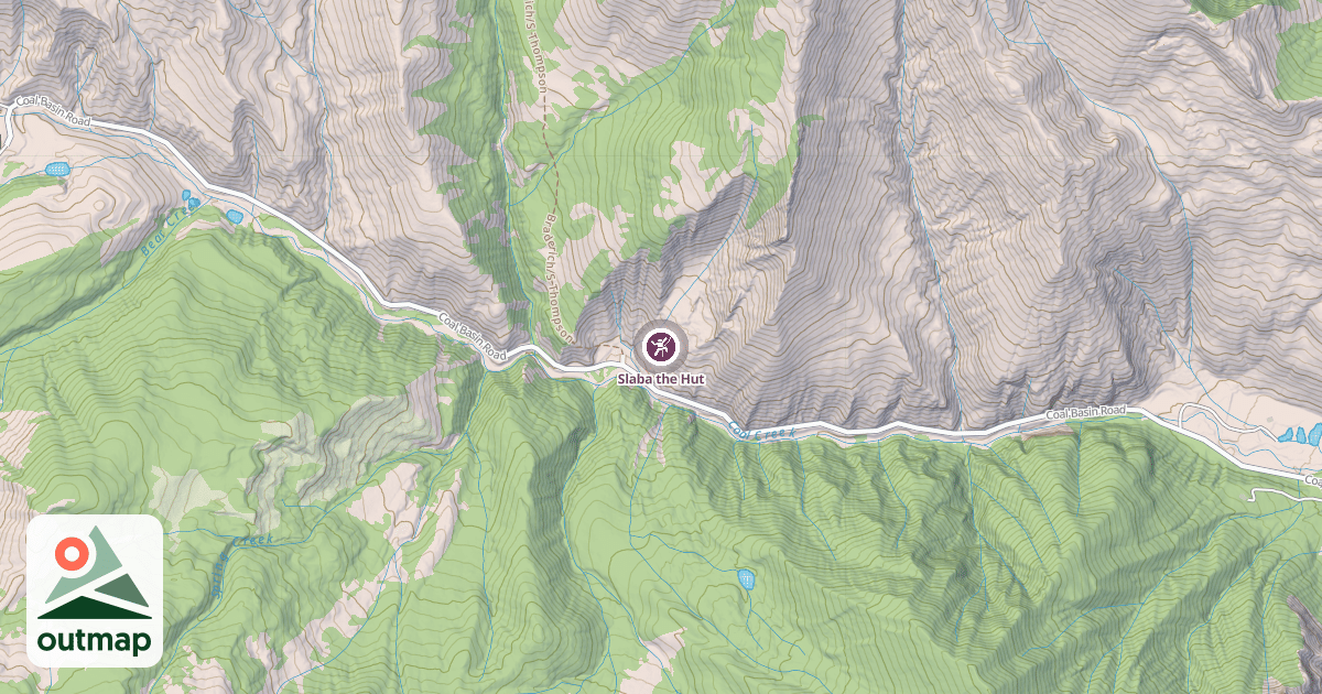 Map of Slaba the Hut