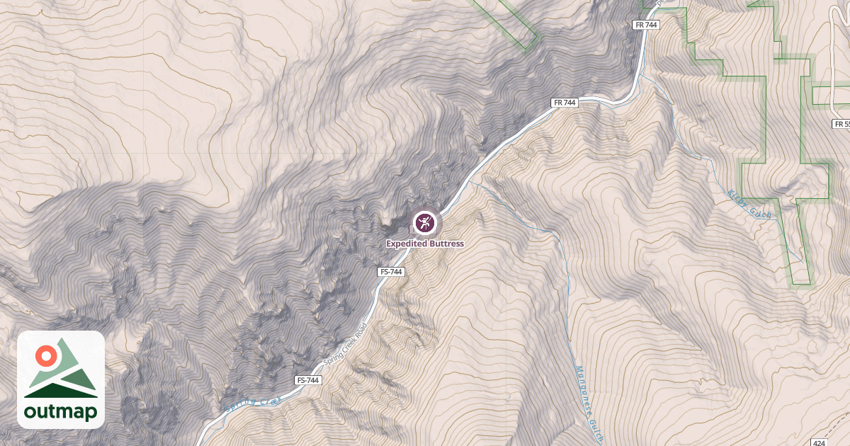 Map of Expedited Buttress