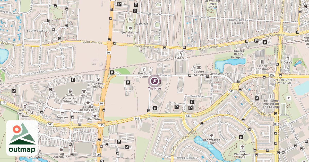 Map of The Hive