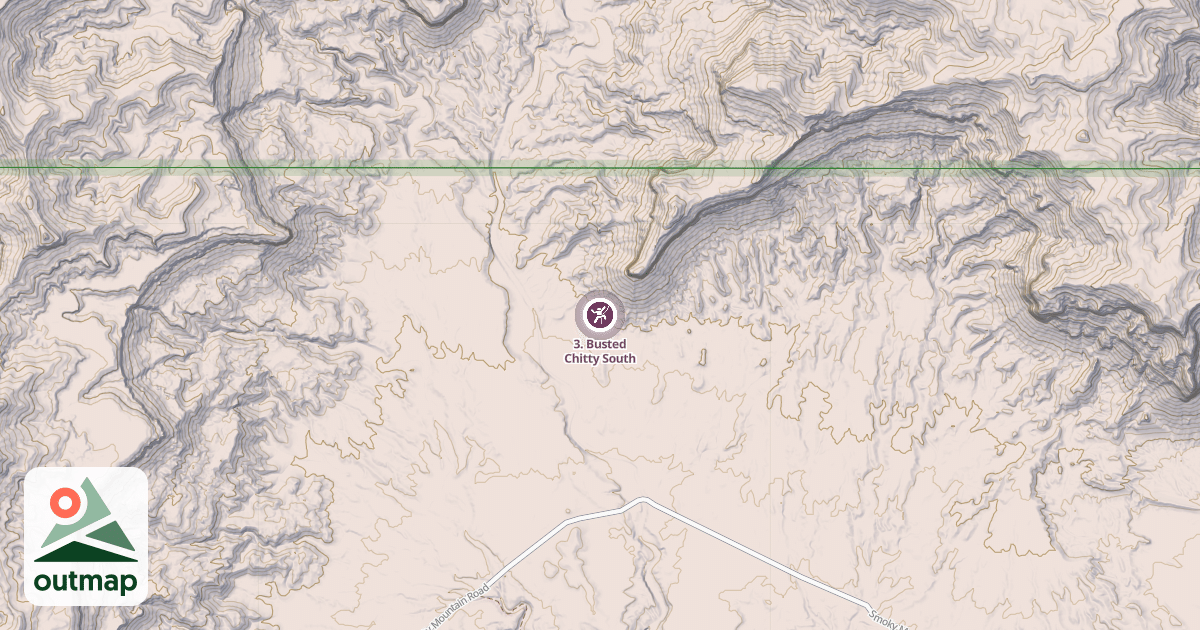 Map of 3. Busted Chitty South