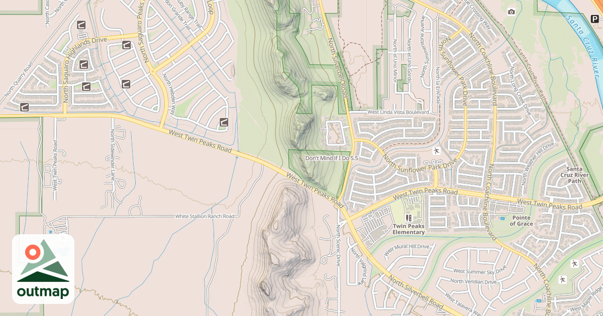 Map of Don't Mind if I Do