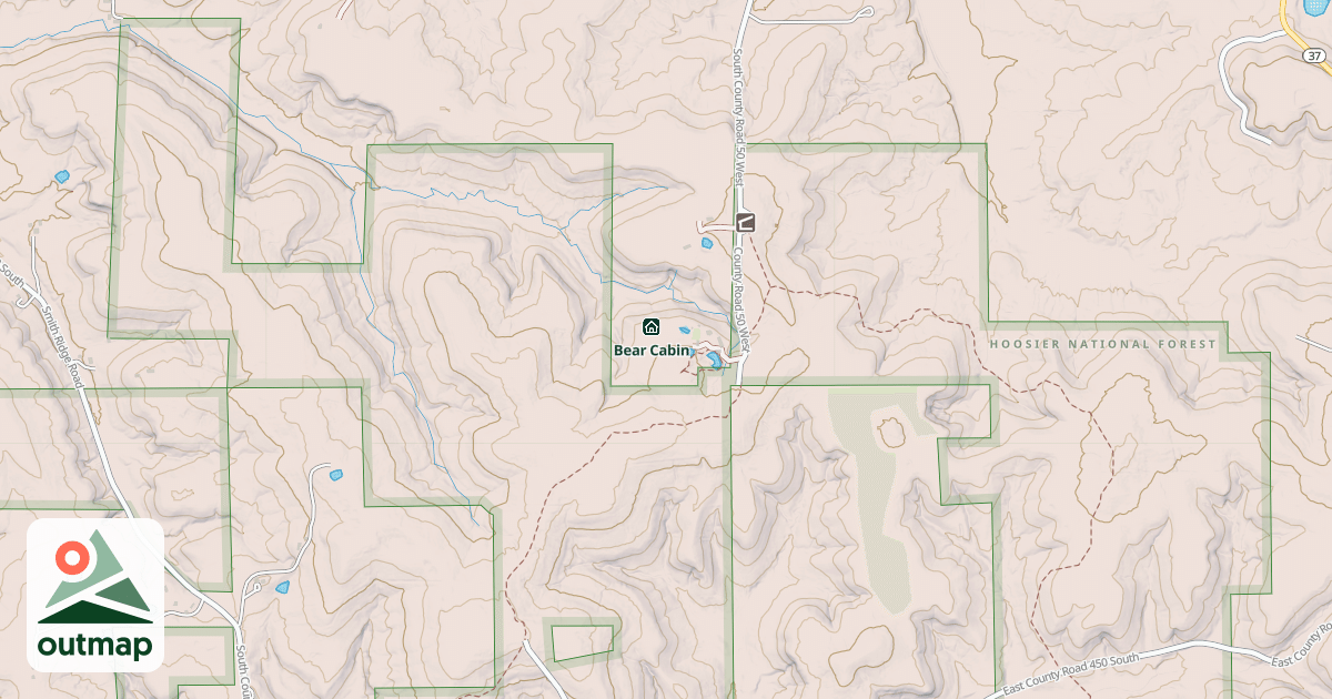 Map of Possum Pomenade