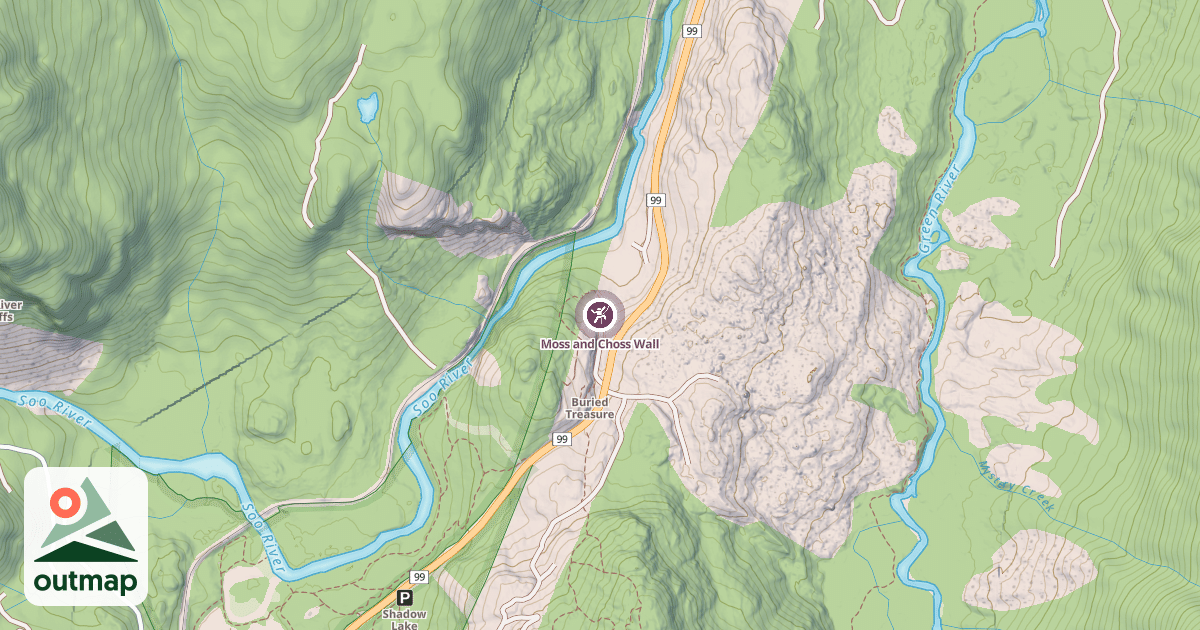 Map of Moss and Choss Wall