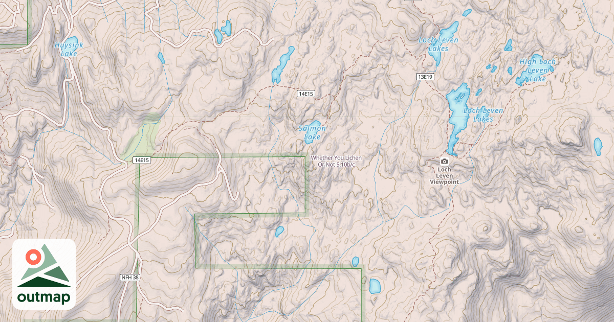 Map of Whether You Lichen Or Not