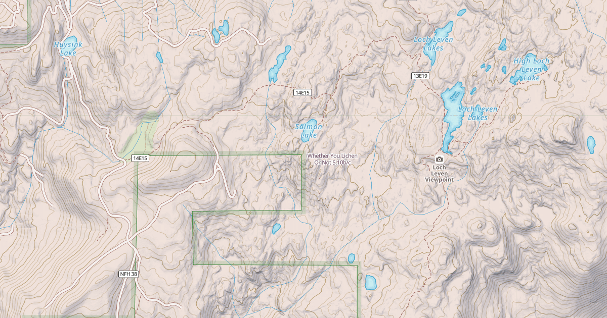Map preview of Whether You Lichen Or Not