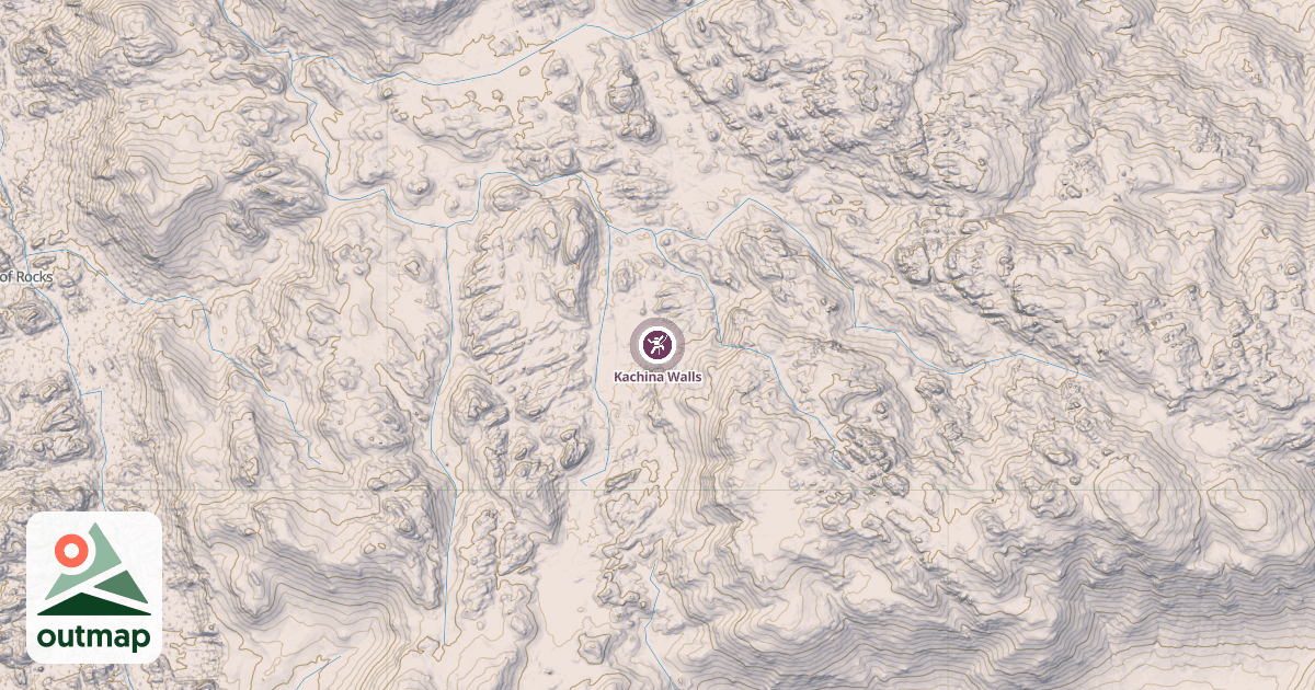 Map of Kachina Walls