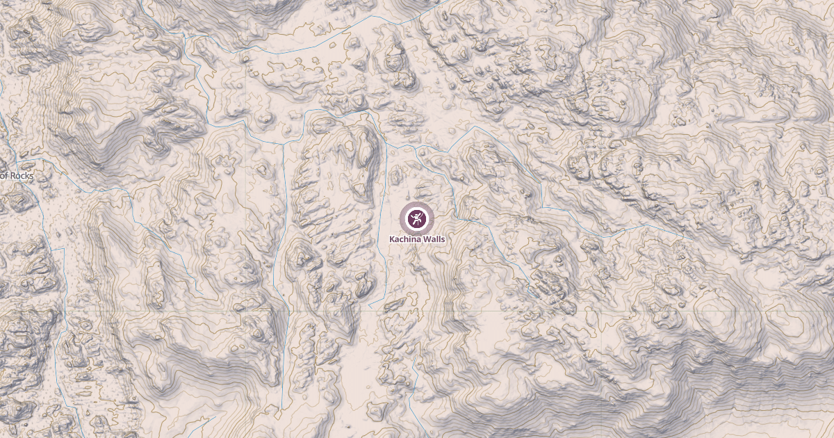 Map preview of Kachina Walls