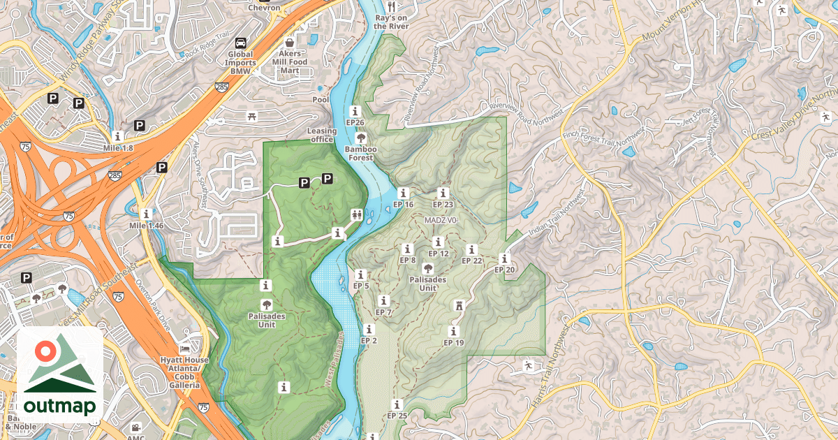 Map of MADZ