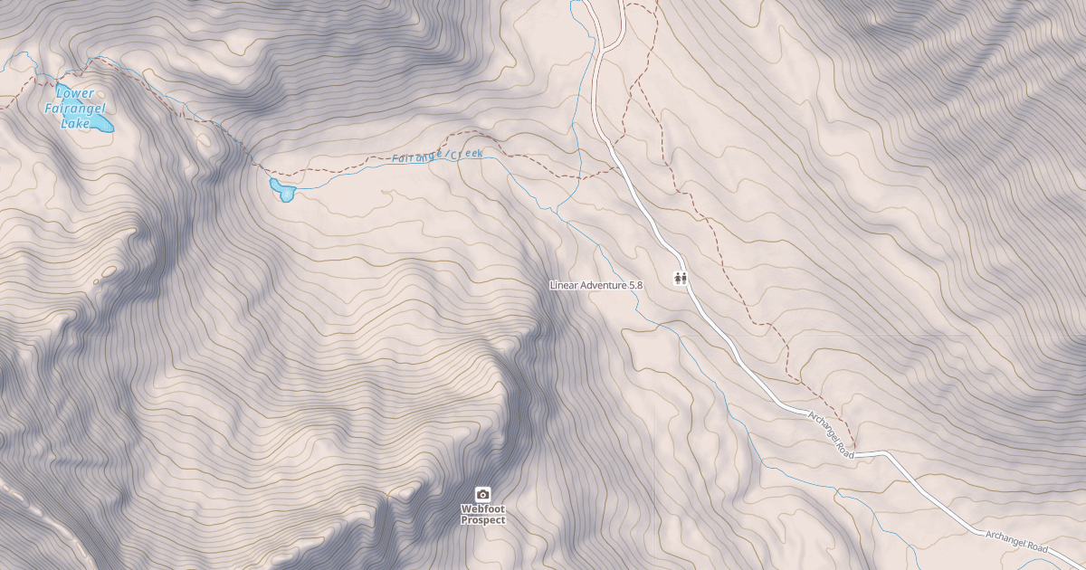 Map preview of Linear Adventure