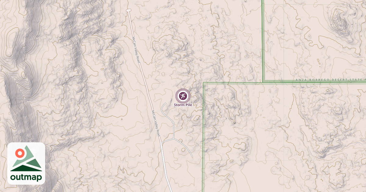 Map of Storm Pile