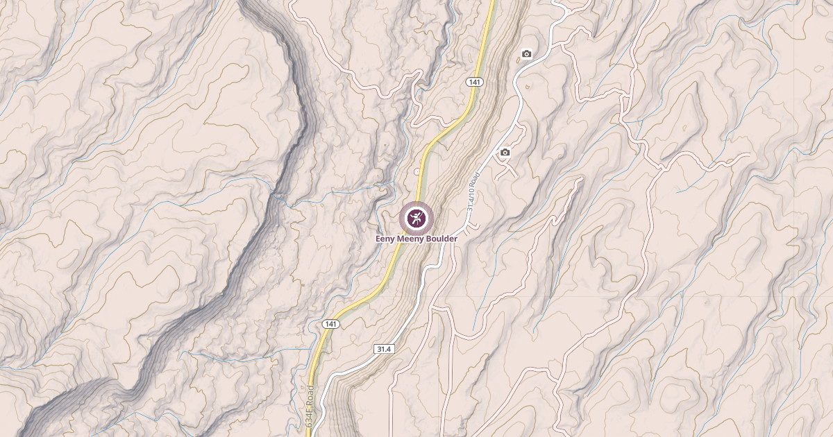 Map preview of Eeny Meeny Boulder