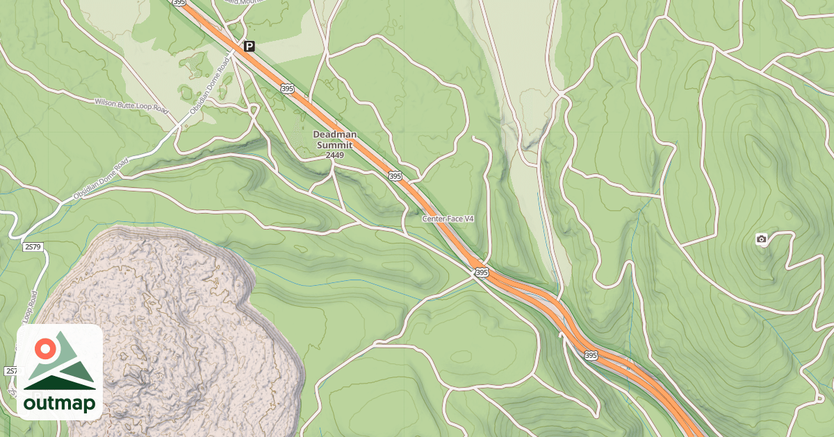 Map of Center Face