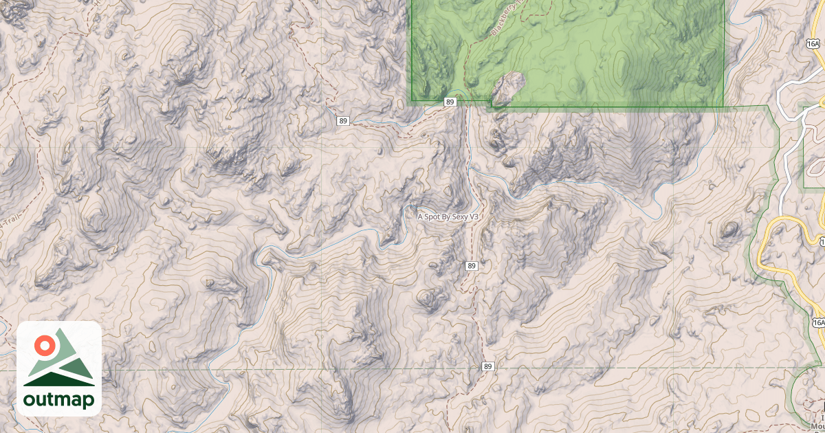 Map of A Spot By Sexy
