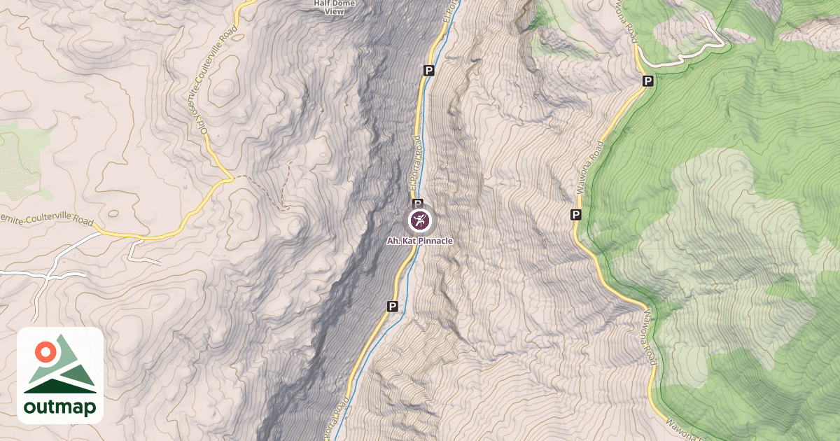 Map of Ah. Kat Pinnacle