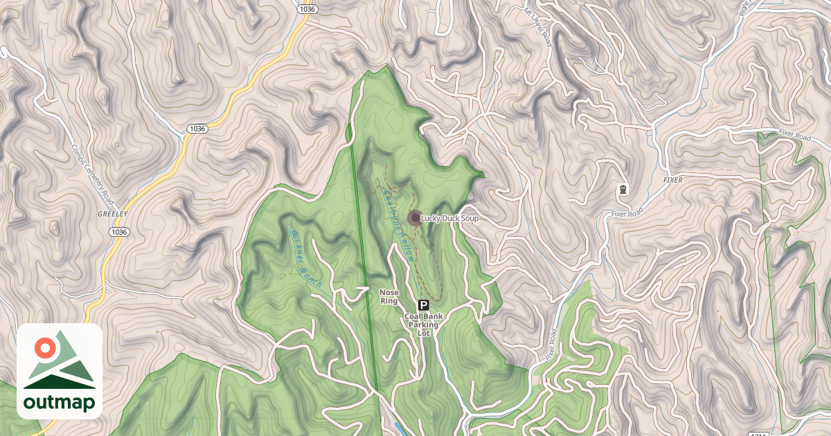 Map of Lucky Duck Soup