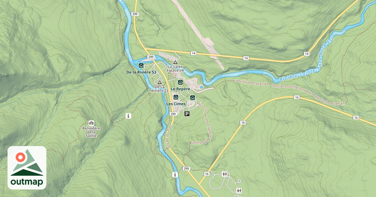 Map of Le Mousqueton