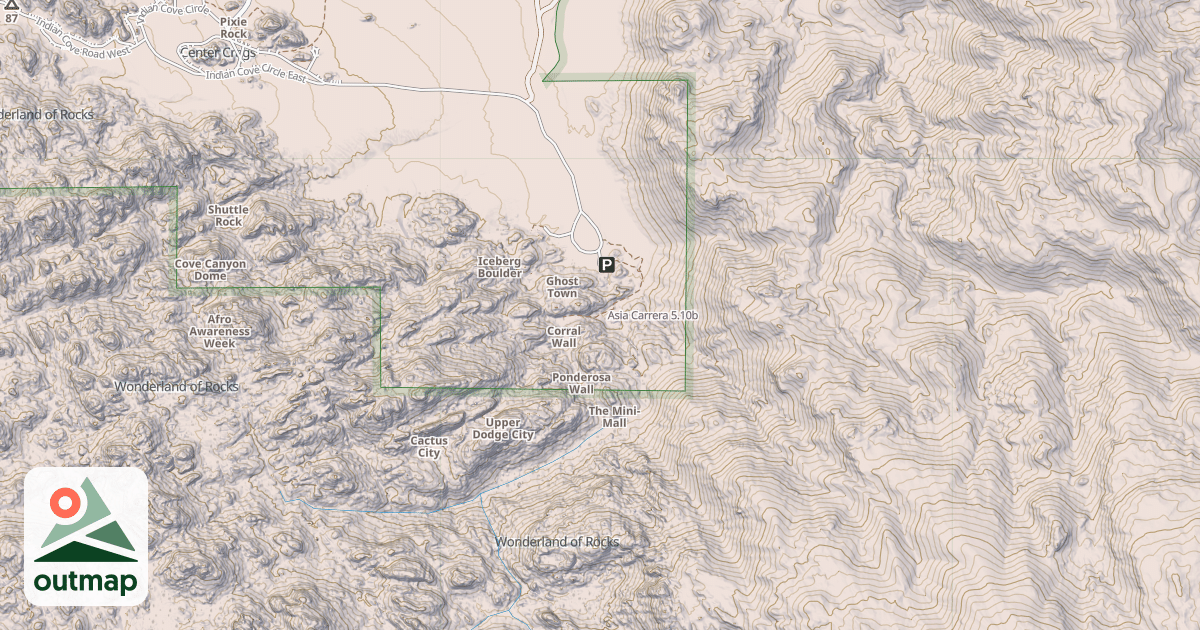 Map of Asia Carrera