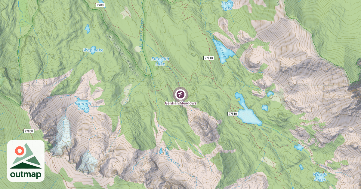 Map of Gentian Meadows