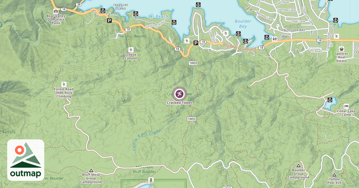 Map of Cracked Tower