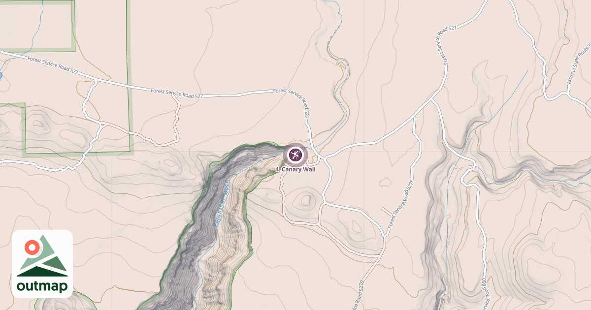 Map of 4. Canary Wall
