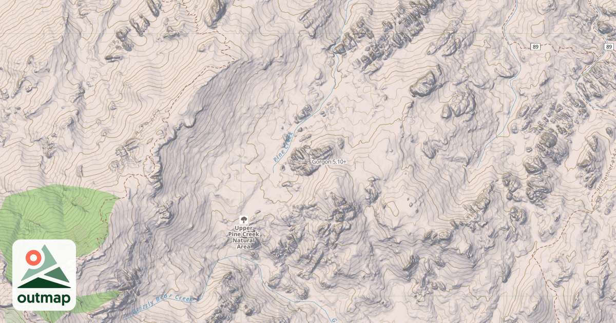 Map of Gorgon