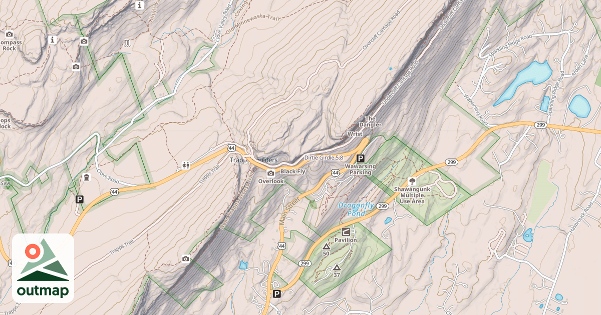 Map of Dirtie Girdie