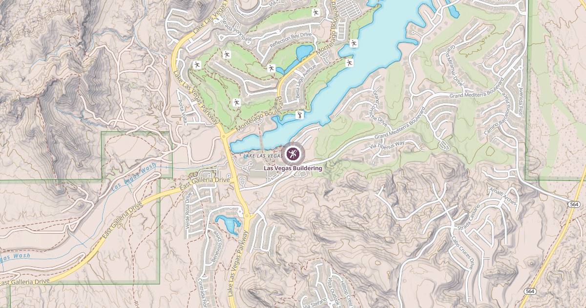Map preview of Las Vegas Buildering