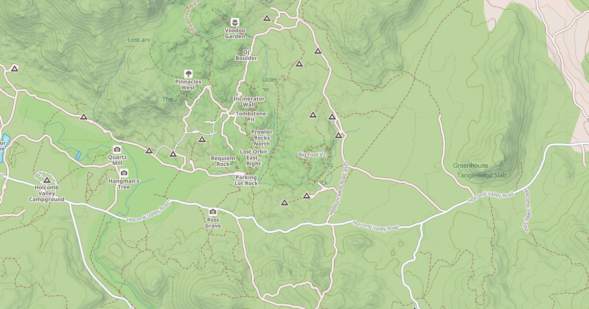 Map preview of Big Foot