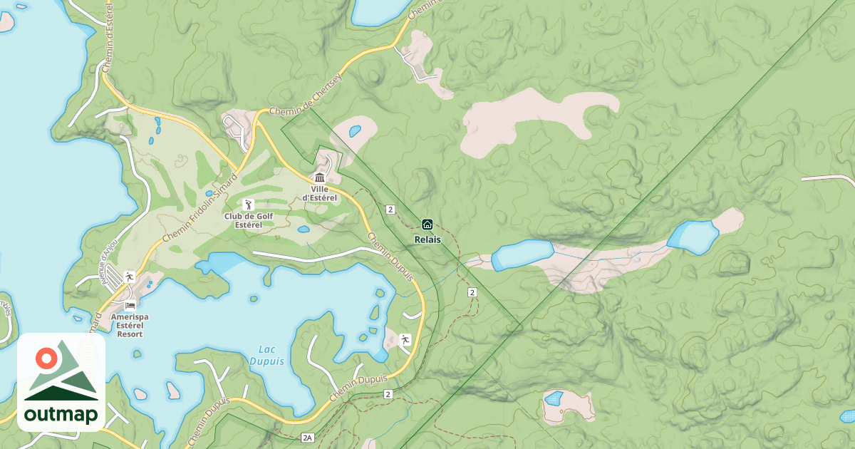 Map of Relais