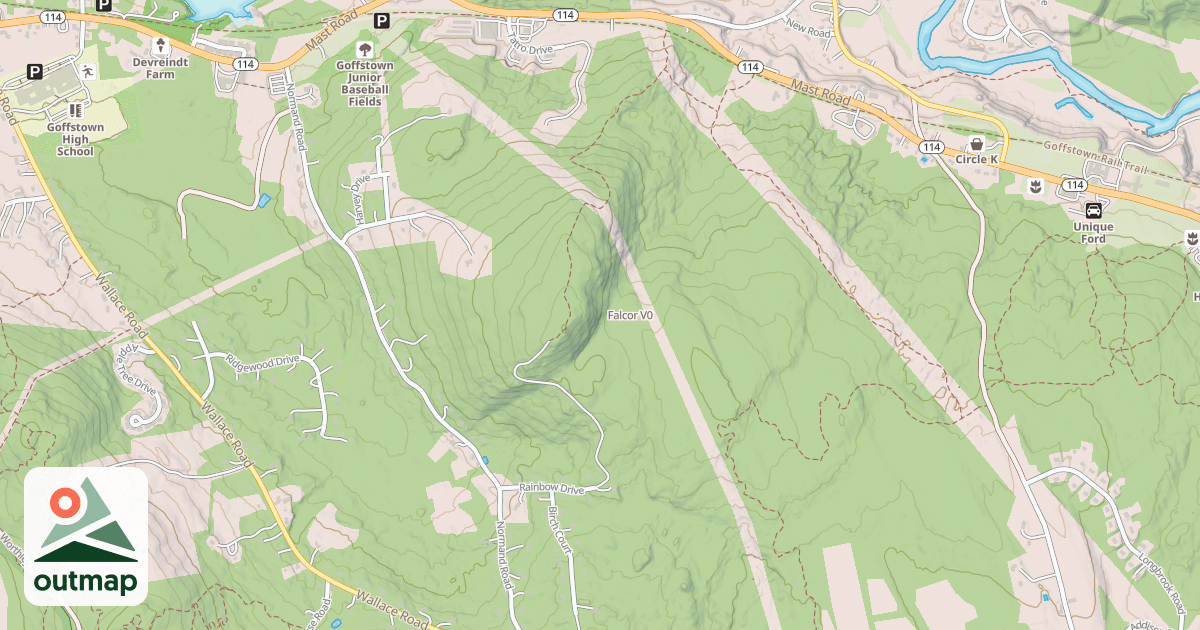 Map of Falcor