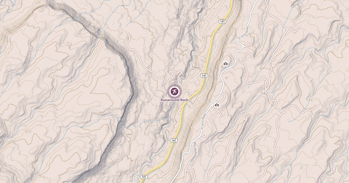 Map preview of Runaround Rock
